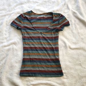Multi color top